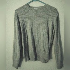 Kim Rogers grey sweater